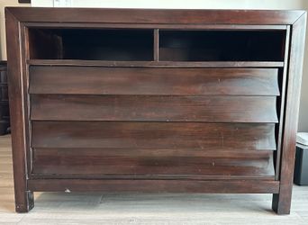 Credenza with Storage Drawers