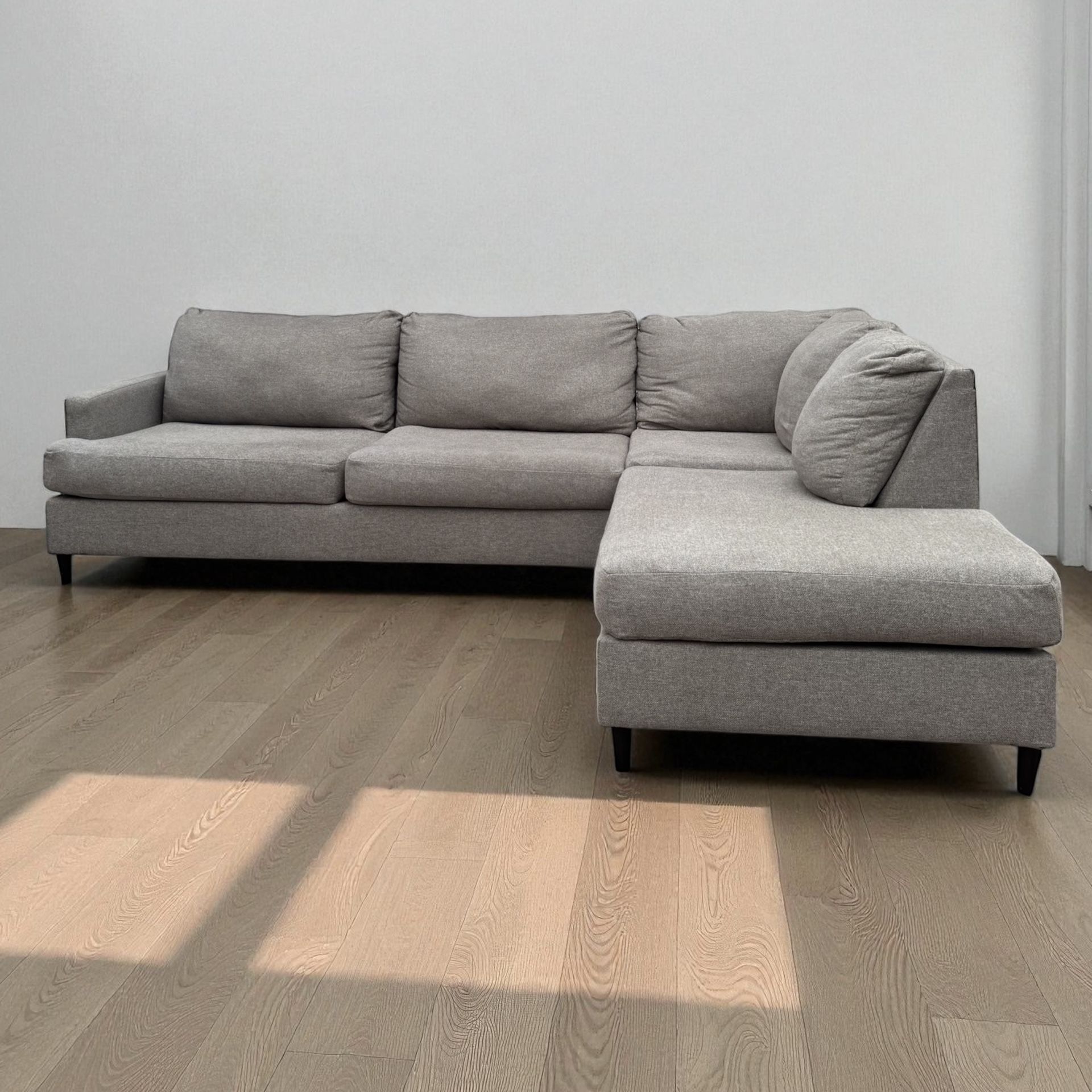 GREY SECTIONAL COUCH SOFA