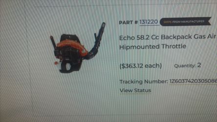 Gas Blower New in a Box 200$