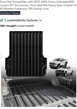 Truck bed mat