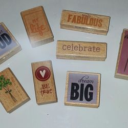Wood Ink Stamps
