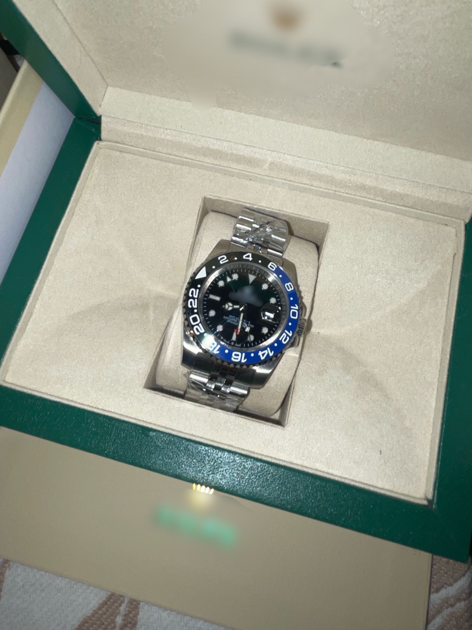 Luxury Men Automatic Stainless Steel Watch