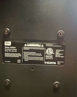TCL 32 inch tv