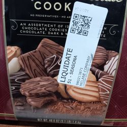 European Chocolate Cookies 3.11 Lbs