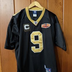 Super Bowl Saints Drew Brees Jersey