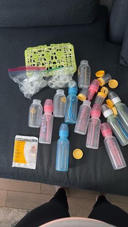 Dr browns and medela bottles and nipples