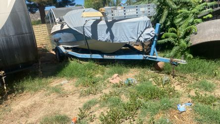 Boat And Trailer
