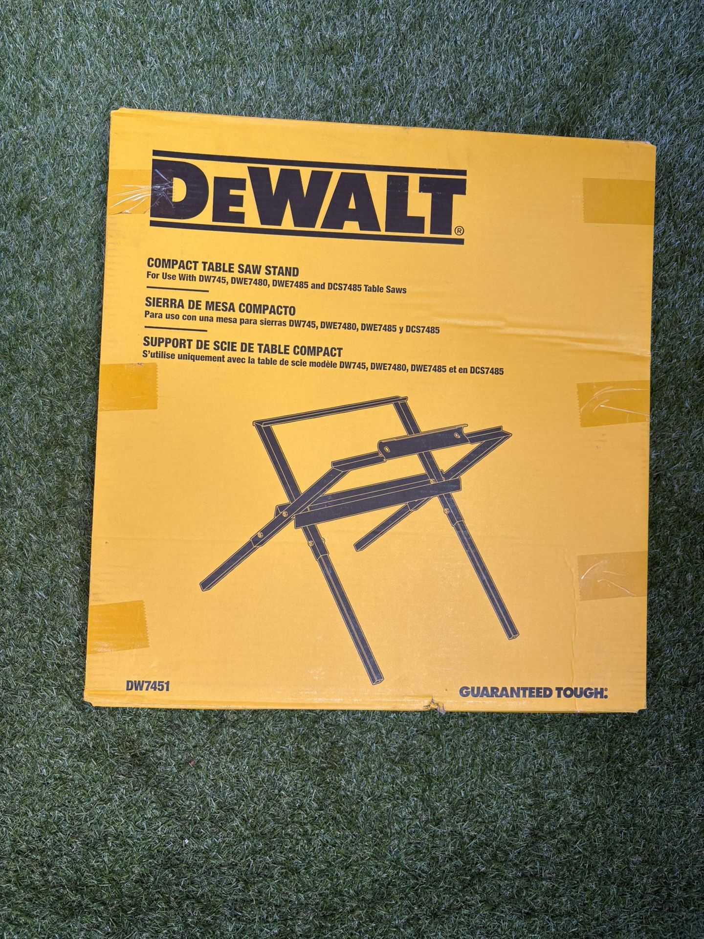 DEWALT 10 in. Compact Table Saw Stand for Jobsite