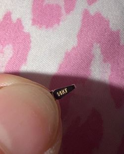 14KT Letter “M” necklace