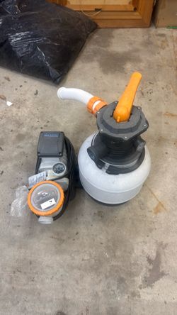 Pool heater and pump