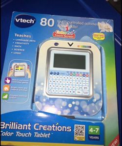 Color touch tablet new ( great for kids to learning)