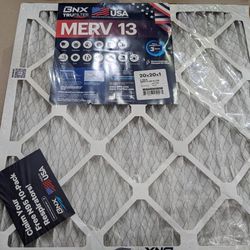 20x20x1 6 Pack Furnace Filter Merv 13 Bnx