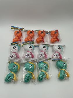 Honoson 12 Pcs Animal Water Guns - Kids Pool Party Toys - 3 Styles