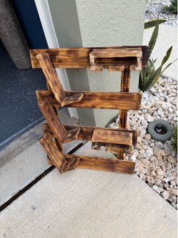 wine and glass holder