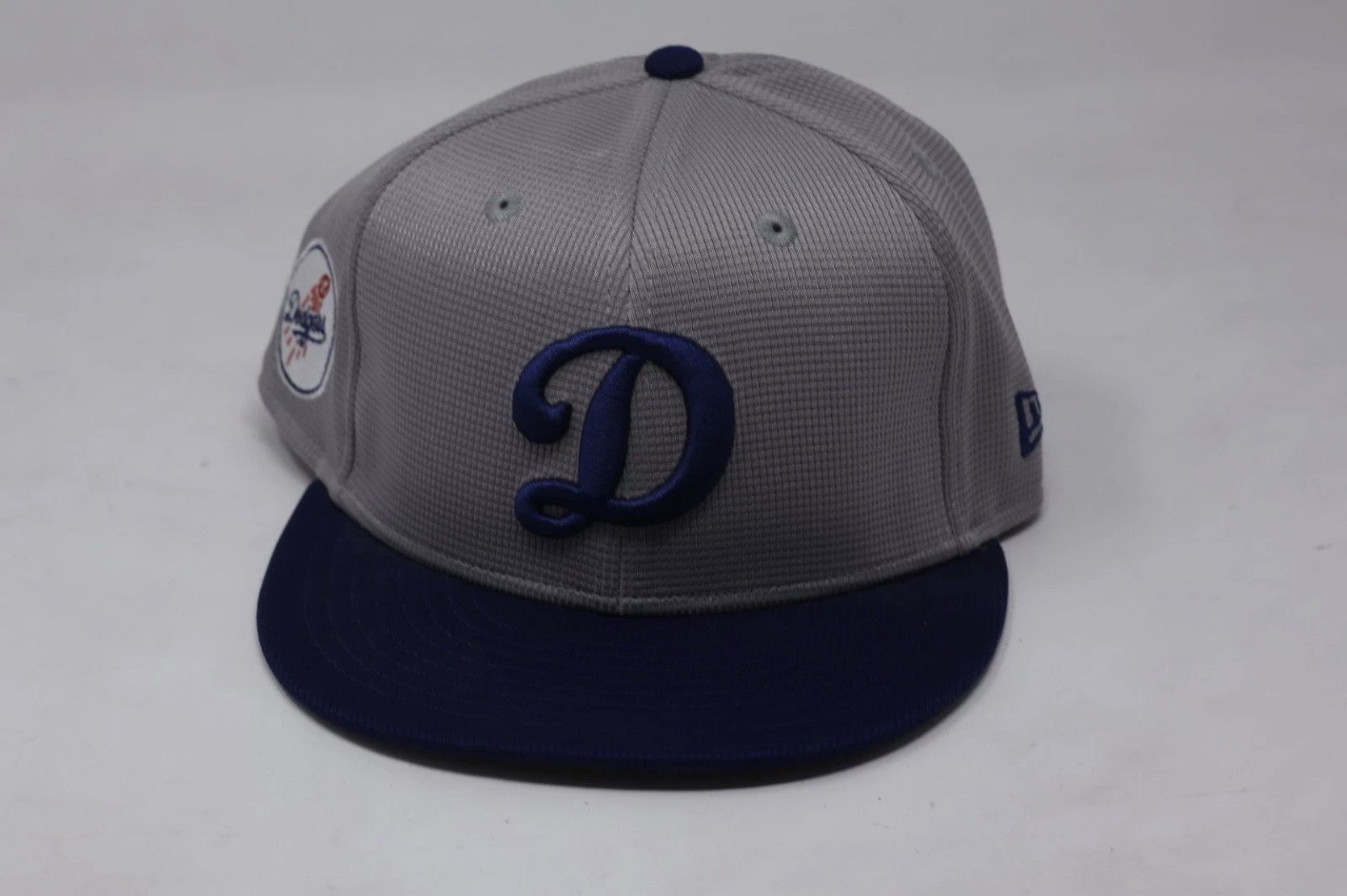 Grey And Blue Dodgers New Era Fitted Hat