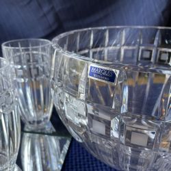 Crystal Candle Holders, Glasses  & Bowls : Waterford And Other