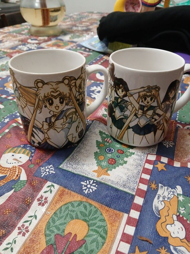 Sailor Moon Set Of 2 Coffee Mugs