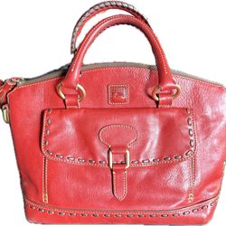 Dooney & Bourke Leather Satchel Bag