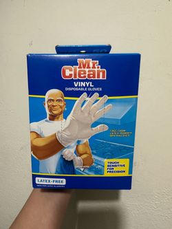 🔥 NEW Mr. Clean Vinyl Disposable Gloves (50 Count) – $5 Each Box 🔥