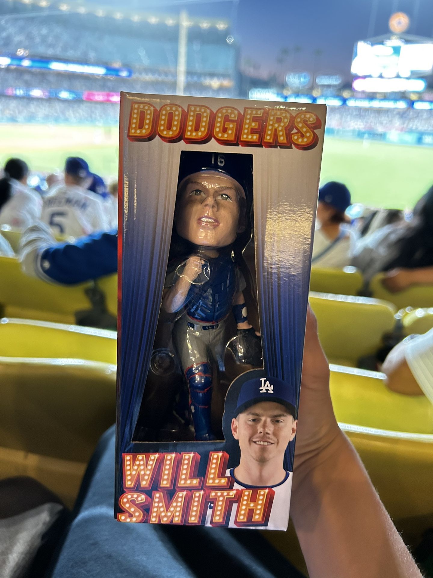 Dodger Bobble Head. Will Smith