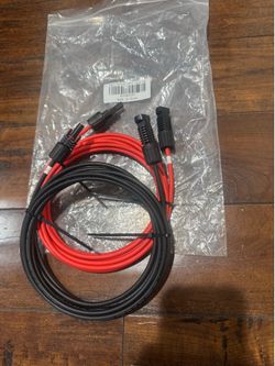 15FT Solar Panel Extension Cable MC4 Connectors 12AWG 12x2-US New in Package Description: Up for sale is a brand new HQST 15-foot solar extension cabl