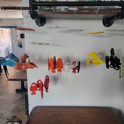 Colorful Ceramic Sea Creature wind chimes