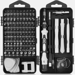 🛠️ Juego de Destornilladores de Precisión 115 en 1 – Mini Kit para Electrónica