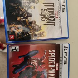PS5 Marvel games (Spider-Man2 +MidnightSons)