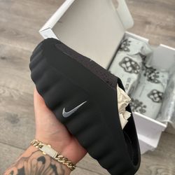 Nike Mind 001 Slide Black Chrome