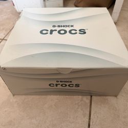 Gshock Crocs Size 9