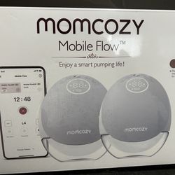 Momcozy m9 Mobile Flow Hands Free Breast Pumps- Two Pumps