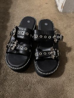 platform e-girl sandals 
