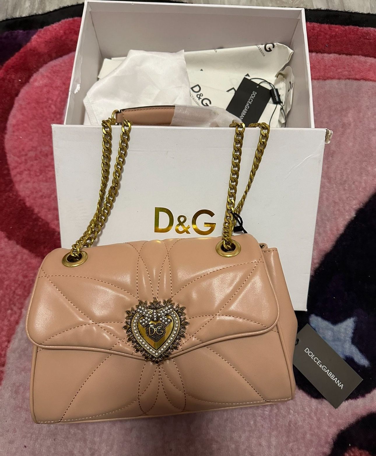 DG leather bag purse!