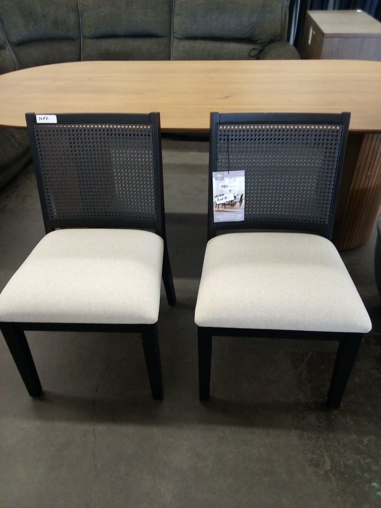 Harrison 2pk Black Chair