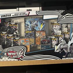 Pokémon Unova Heavy Hitters Premium Collection $180 obo Black Bolt White Flare