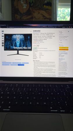 [2x] 32” Samsung NVIDIA GSYNC 240hz Curved RGB Gaming Monitors