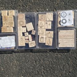 Stampin' Up Lot Of 6 Stamp 42 STAMPS! 