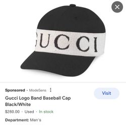Authentic Gucci Cap