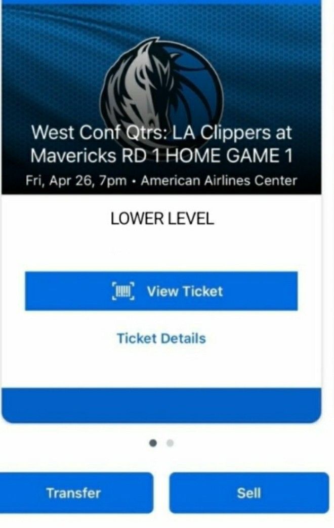 Clippers Vs Mavericks Tickets 