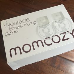 Momcozy S12 Pro (2 Pumps) Wearable Breast Pump High Efficiency 3 Modes, used  Gentle used  Excellent condition
