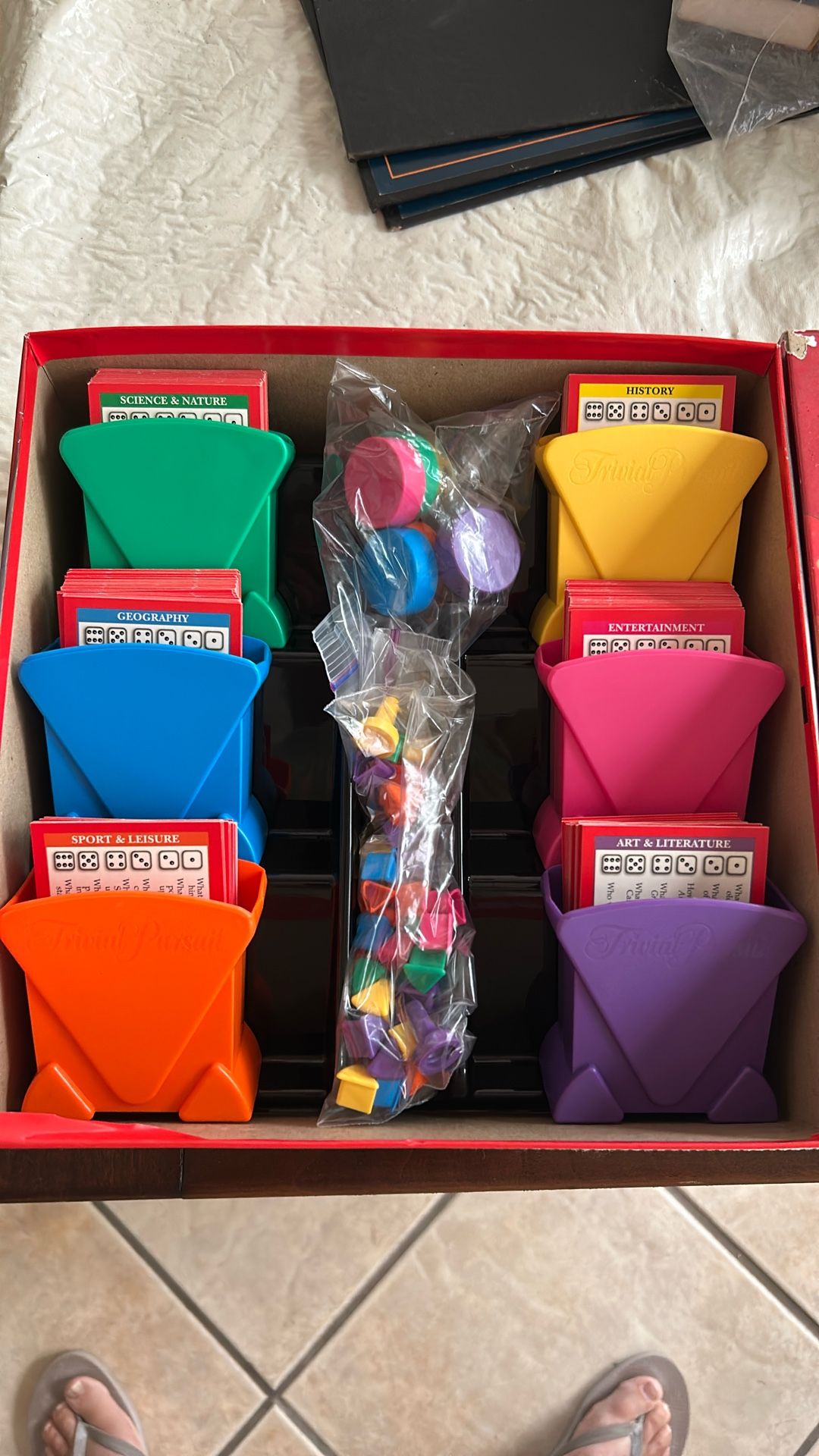 Trivial Pursuit Board Game