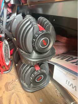 Bow flex Adjustable Weights