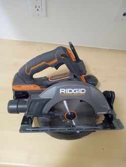 Ridgid 7 1/4 circular saw with battery
