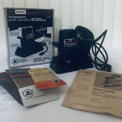 Craftsman 1/4 Horsepower Pad Sander