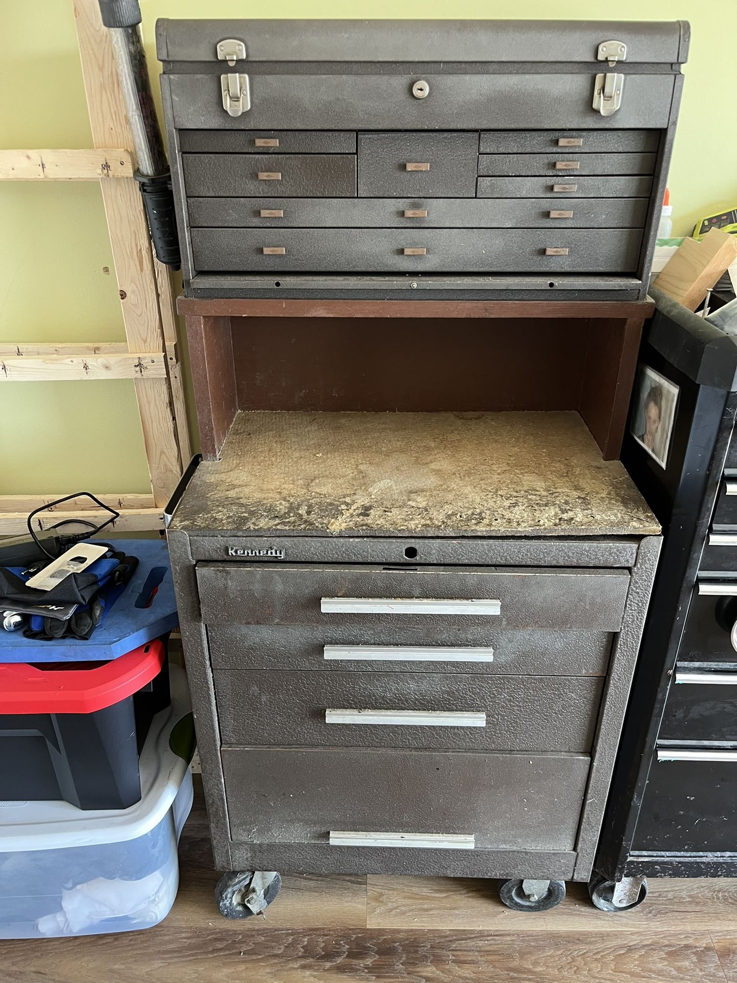 Machinist Tool Chest And Roll Away