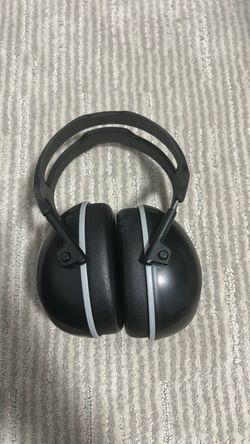 Black Ear Protection Noise Canceling Earmuffs