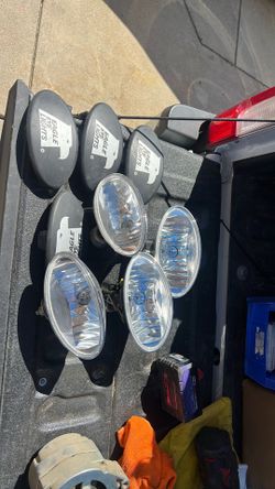 Off Road Lights. Eagle Eye Set Of 4 With Covers