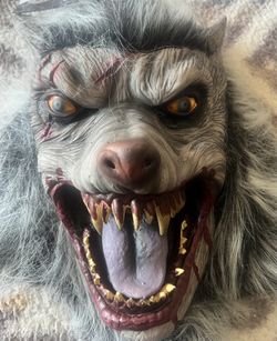 Halloween Werewolf Mask & Hand Patches