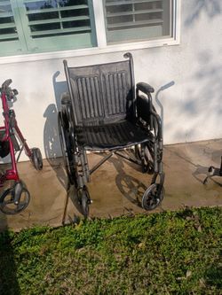 Wheelchair, Lightweight/Folds 