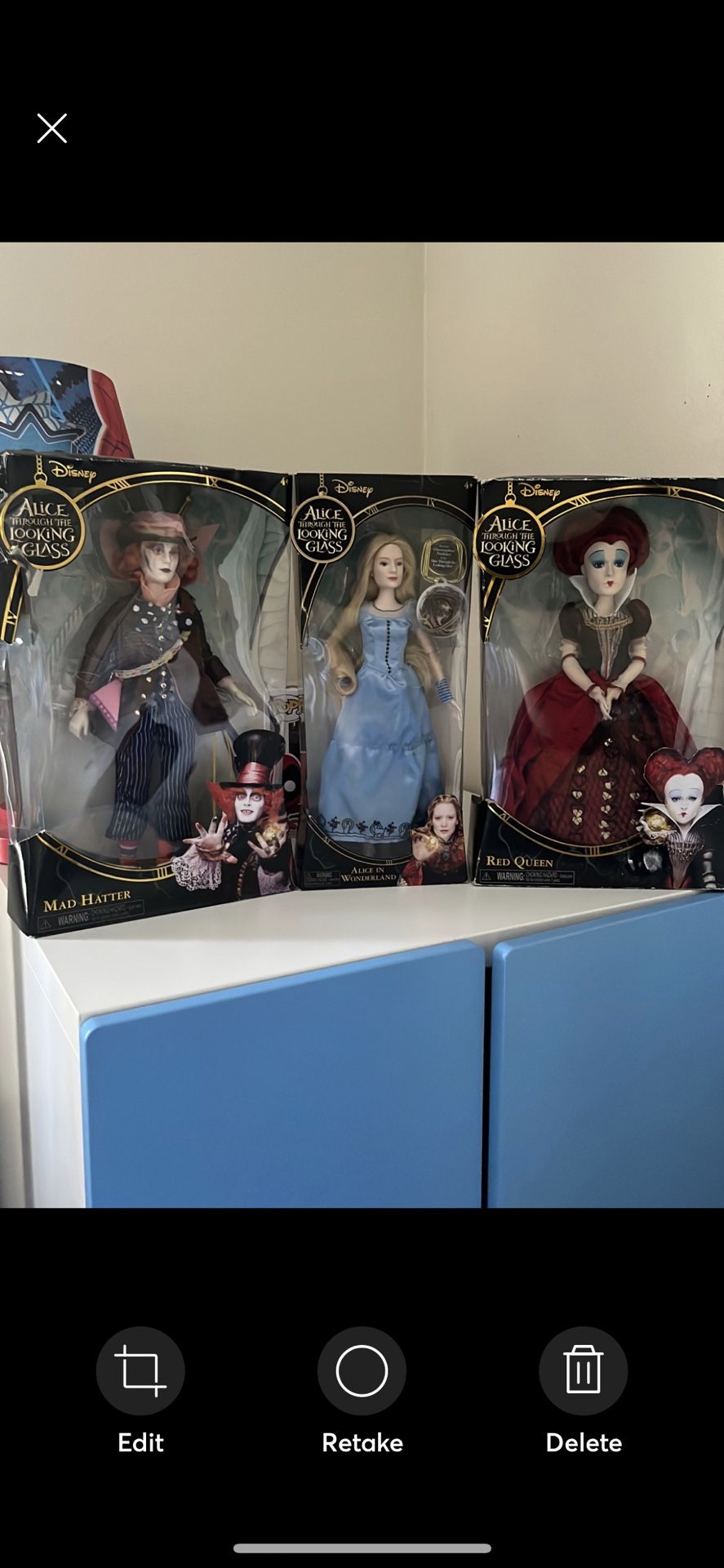 Collectible Alice Through The Looking Glass Dolls